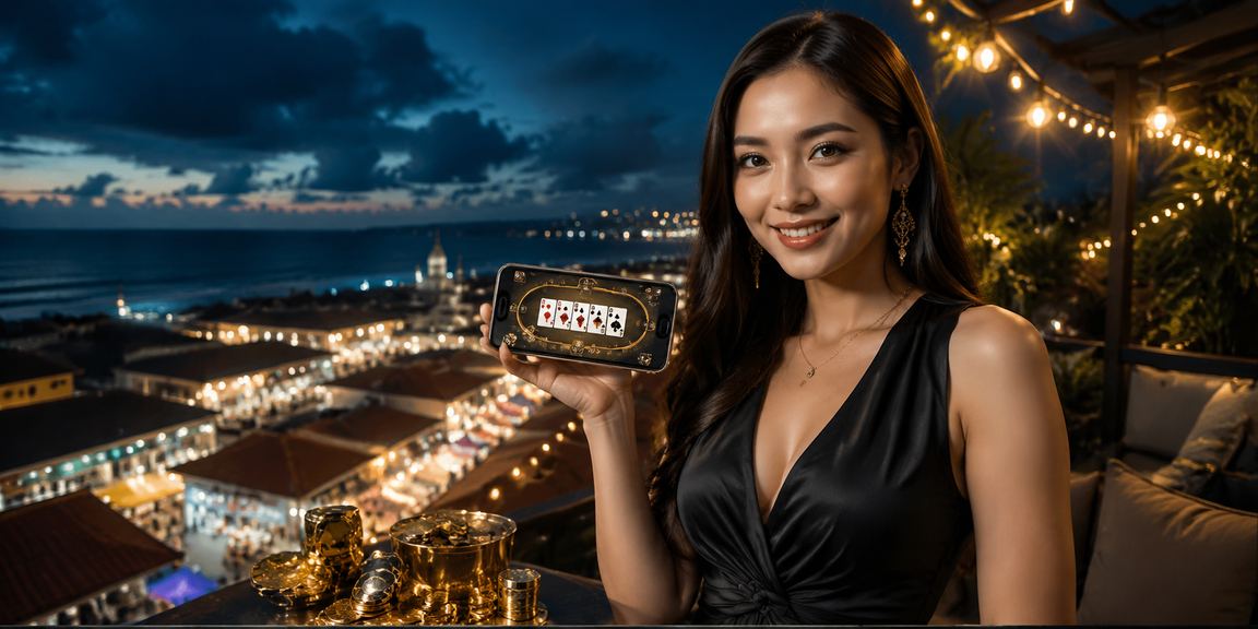Meja permainan Poker dengan kad-kad tersusun rapi di Kota Bharu