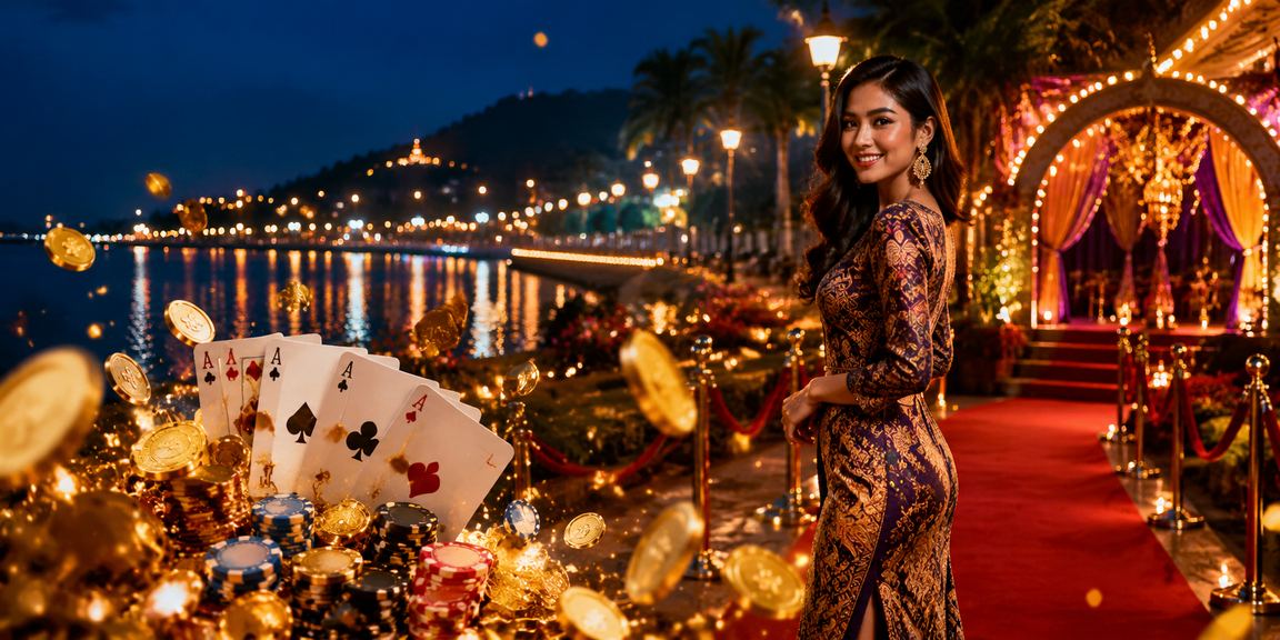 Pemain poker di Kuantan bermain dengan corak batik yang elegan di meja kad