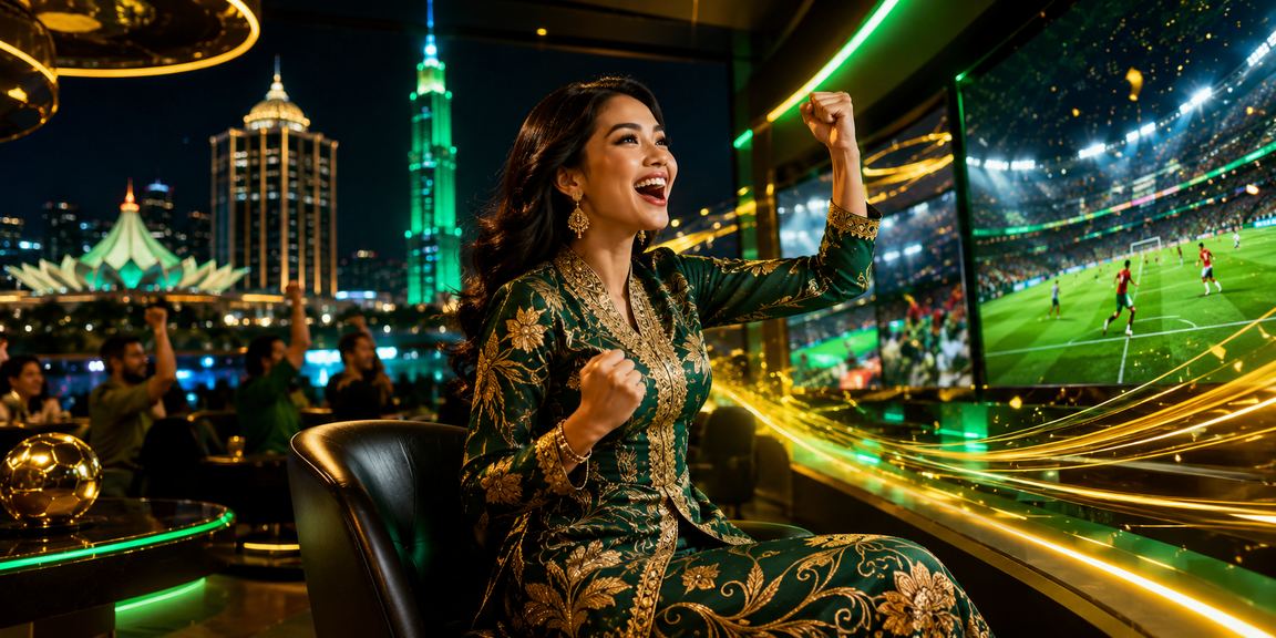 Pengguna di Seremban menikmati pertaruhan dalam talian dengan corak batik yang elegan